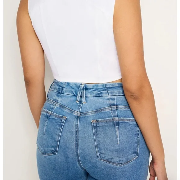 Good American White Poplin Corset - Picture 6 of 15